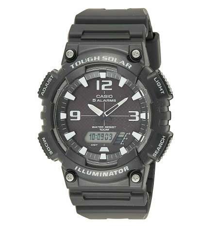 Orologio Unisex Casio AQ-S810W-1AVEF Nero (Ø 48 mm) (Ø 47 mm)