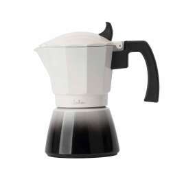 Caffettiera Italiana JATA HCAF2409 Crema Alluminio 9 Tazze