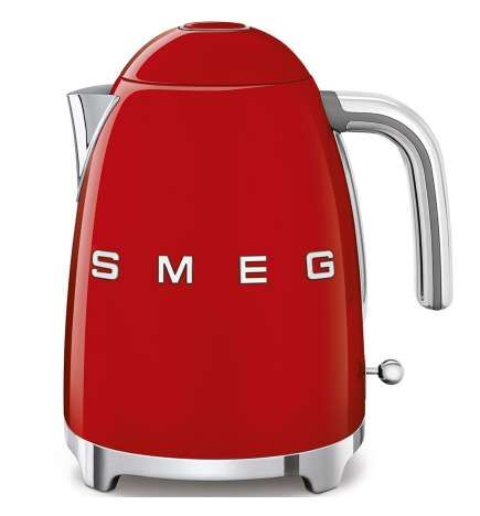 Bollitore Smeg KLF03RDEU Rosso Acciaio inossidabile Plastica 2400 W 1,7 L