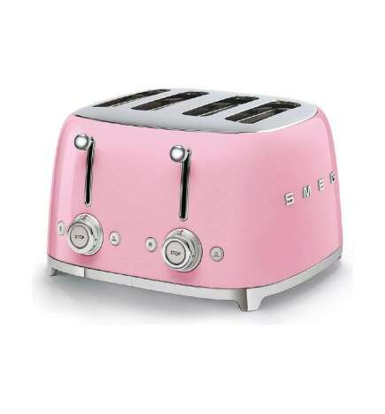 Tostapane Smeg TSF03PKEU Rosa 2000 W