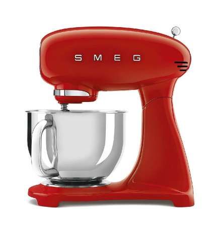 Sbattitore-Impastatrice Smeg SMF03RDEU Rosso 800 W 4,8 L