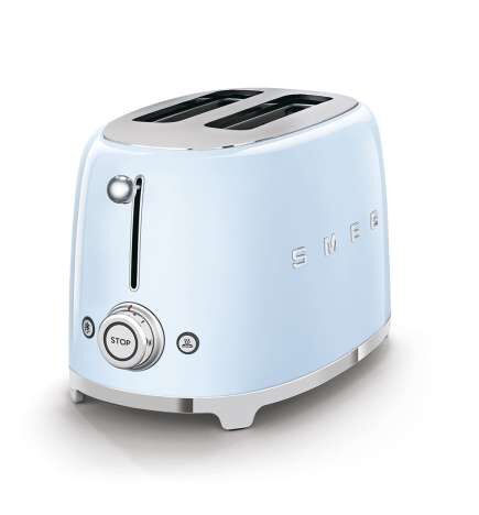 Grille-pain Smeg TSF01PBEU Acier inoxydable Vintage Bleu Années 50 950 W