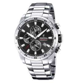 Orologio Uomo Festina F20463/4 Nero Argentato