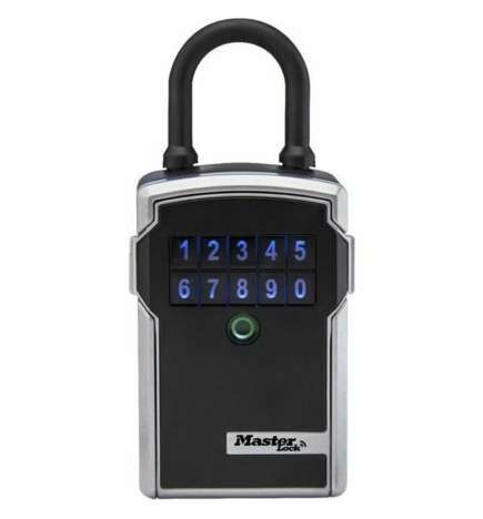 Caja fuerte Master Lock 5440EURD Llaves Negro/Plateado Zinc 18 x 8 x 6 cm (1 unidad)