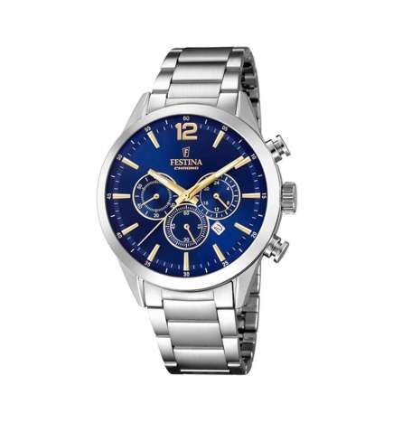 Orologio Uomo Festina F20343/2 Argentato