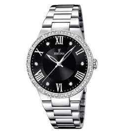 Orologio Uomo Festina F16719/2 Nero Argentato