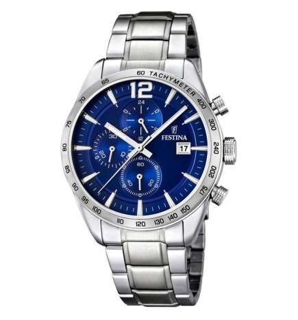 Orologio Uomo Festina F16759/3 Argentato