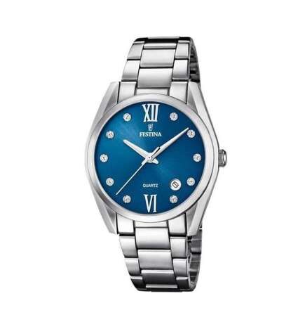 Orologio Uomo Festina F16790/C Argentato Ø 38 mm