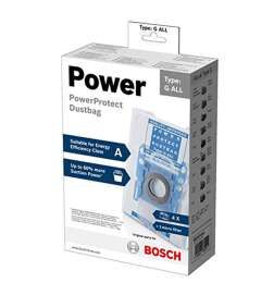 Sacchetto di Ricambio per Aspirapolvere BOSCH 28632360 4 Unità