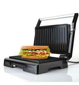Barbecue Elettrico Black & Decker BXGR1000E 23 x 14,5 cm 1000 W