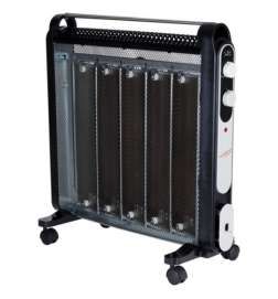 Radiatore di mica JATA RD227N Nero 2000 W