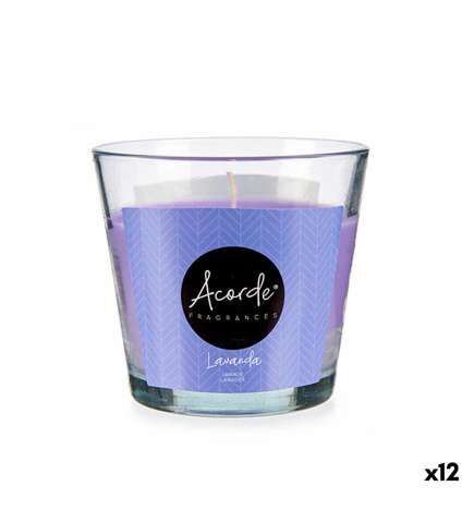 Candela Profumata Acorde Lavanda 120 g (12 Unità)