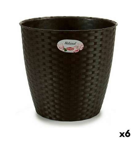 Doniczka Stefanplast Plastikowy 29 x 26,5 x 29 cm (6 Sztuk)