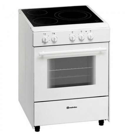 Set di Forno e Piano cottura in Vetroceramica Meireles E603W 60 x 60 cm Bianco