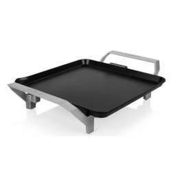Piastra in Pietra per Arrostire Princess 01.103090.01.001 Bianco Nero Alluminio Plastica