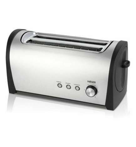 Tostapane Haeger TO-14D.010A 1400 W Grigio