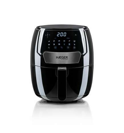 Friggitrice ad Aria Haeger AF-D37.003A Nero 1500 W 3,7 L