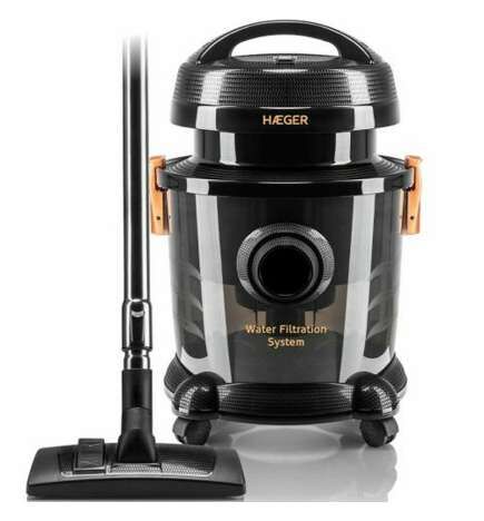 Aspirapolvere con Sacchetto Haeger VC-12W.044A 1200 W 9 L Nero