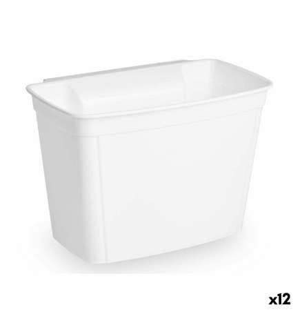 Supporto per Sacchetti di Spazzatura Kinvara Bianco Plastica 4 L (12 Unità)