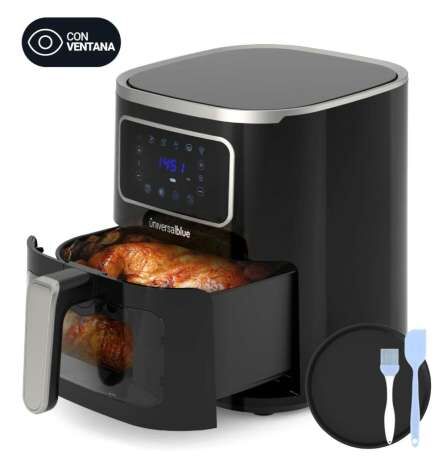 Friggitrice ad Aria Universal Blue 6005 Nero 5 L