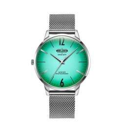 Orologio Uomo Welder WRS406 Verde Argentato