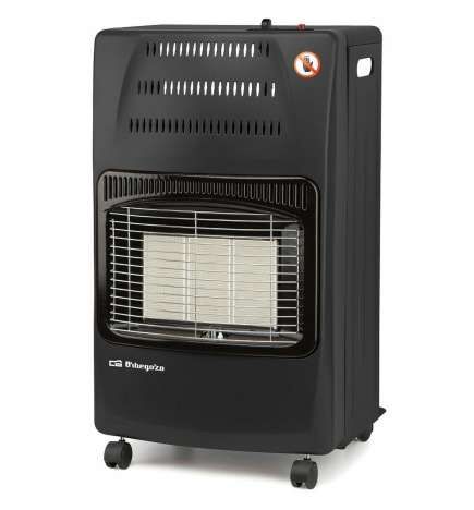 Camino Elettrico Decorativo da Parete Orbegozo HCE60       BUT Nero