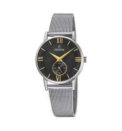 Orologio Uomo Festina F20572/4 Nero Argentato