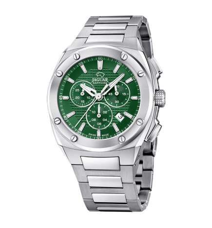 Orologio Uomo Jaguar J805/C Verde Argentato