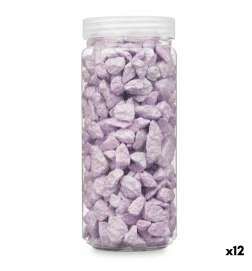Pietre Decorative Gift Decor Lilla 10 - 20 mm 700 g 6,2 x 15,3 x 6,2 cm 6,5 x 15,8 x 6,5 cm (12 Unità)