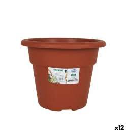 Vaso Dem Greentime Rotonda Marrone ø 20 x 15,75 cm (12 Unità)
