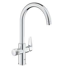Kitchen Tap Grohe  Blue Pure StartCurve Metal C-shaped