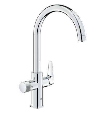 Kitchen Tap Grohe Blue Pure StartCurve Metallo Forma a C