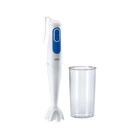Frullatore ad Immersione Braun MQ 3000 Smoothie Bianco Bianco/Blu 700 W