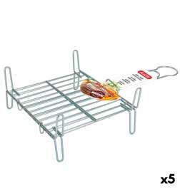 Grill Algon   Doppia Zincato 25 x 25 cm (5 Unità)