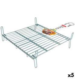 Grill Algon   Doppia Zincato 40 x 40 cm (5 Unità)