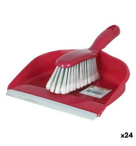 Pala reclaimer La Mopperia 39322 Spazzola Gomma 23 x 30,5 x 10 cm (24 Unità) (23 x 30,5 x 10 cm)