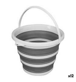 Secchio con Manico Confortime 10 L 34 x 33 x 25 cm (12 Unità)