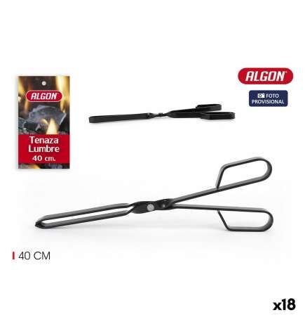 Pinze per Barbecue Algon 40 x 10 x 1,6 cm Barbecue