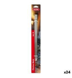 Set di Spiedini per Barbecue Algon Metallo 6 Pezzi (24 Unità) (35 x 2,5 mm)
