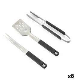 Set Utensili da Barbecue Algon 3 Pezzi (8 Unità)