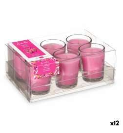 Set di Candele Profumate Acorde Orchidea Bicchiere (12 Unità)