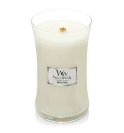 Candela Profumata Woodwick Core Large White Teak 609 g