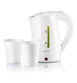 Bollitore Haeger 	EK-10W.015A- Bianco 1100 W Plastica 500 ml