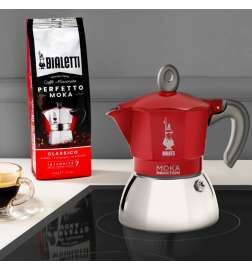 Italian Coffee Pot Bialetti 0006946/NP Red Metal