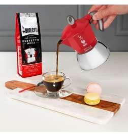 Italian Coffee Pot Bialetti 0006946/NP Red Metal