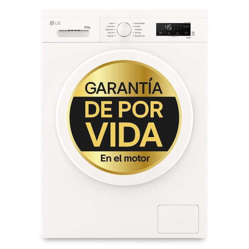 Washer - Dryer LG W4X1085NWH