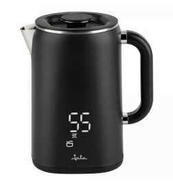 Kettle JATA JEHA1575 Black Stainless steel Plastic 1500 W