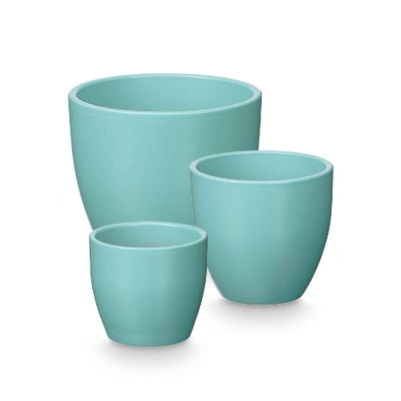 Set of pots Ibergarden Turquoise Clay Ø 14 cm Ø 22 cm Ø 17 cm 3 Pieces Set of pots Ibergarden Turquoise Clay Ø 14 cm Ø 22 cm Ø 17 cm 3 Pieces