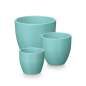 Set of pots Ibergarden Turquoise Clay Ø 14 cm Ø 22 cm Ø 17 cm 3 Pieces Set of pots Ibergarden Turquoise Clay Ø 14 cm Ø 22 cm Ø 17 cm 3 Pieces