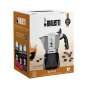 Italian Coffee Pot Bialetti BRIKKA Black Aluminium 2 Cups Italian Coffee Pot Bialetti BRIKKA Black Aluminium 2 Cups